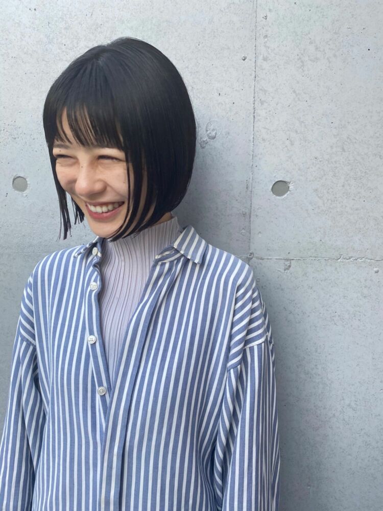 瀬戸かほミニマムボブ Mint ミント 恵比寿minting Yukaのヘアスタイル情報 Yahoo Beauty