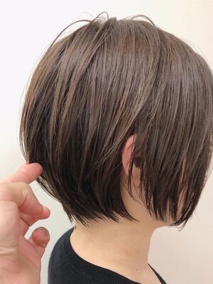 グラデーションボブ ショートの髪型 ヘアスタイル ヘアカタログ 人気順 Yahoo Beauty ヤフービューティー