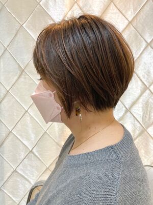 50代 ショートボブの髪型 ヘアスタイル ヘアカタログ 人気順 2ページ目 Yahoo Beauty ヤフービューティー