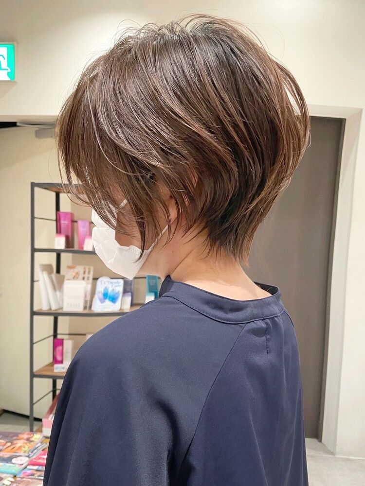 30代 40代 50代 小顔前下がりショートボブ 中村 Mag Ginza マグギンザ 中村 健太郎の髪型 ヘアスタイル ヘアカタログ情報 Yahoo Beauty ヤフービューティー