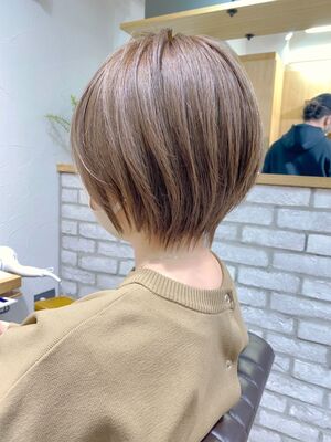50代 ショートボブの髪型 ヘアスタイル ヘアカタログ 人気順 Yahoo Beauty ヤフービューティー