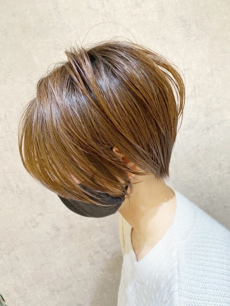 前髪なし大人くびれショートボブ Mag Ginza マグギンザ 中村 健太郎のヘアスタイル情報 Yahoo Beauty