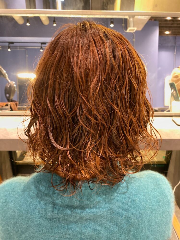 コテで巻いたような仕上がりの低温デジタルパーマです ｜ 出崎 梢平のヘアスタイル情報｜Yahoo! BEAUTY