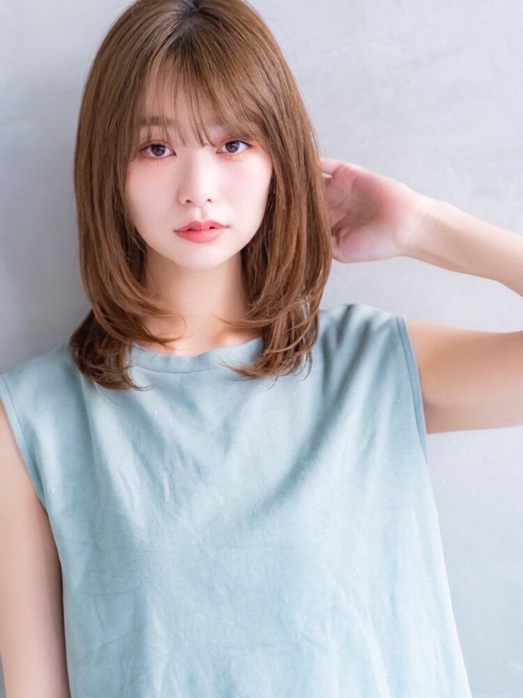 Taylor大宮 内巻きミディアム シアベージュ Taylor テイラー Roro Taylorのヘアスタイル情報 Yahoo Beauty