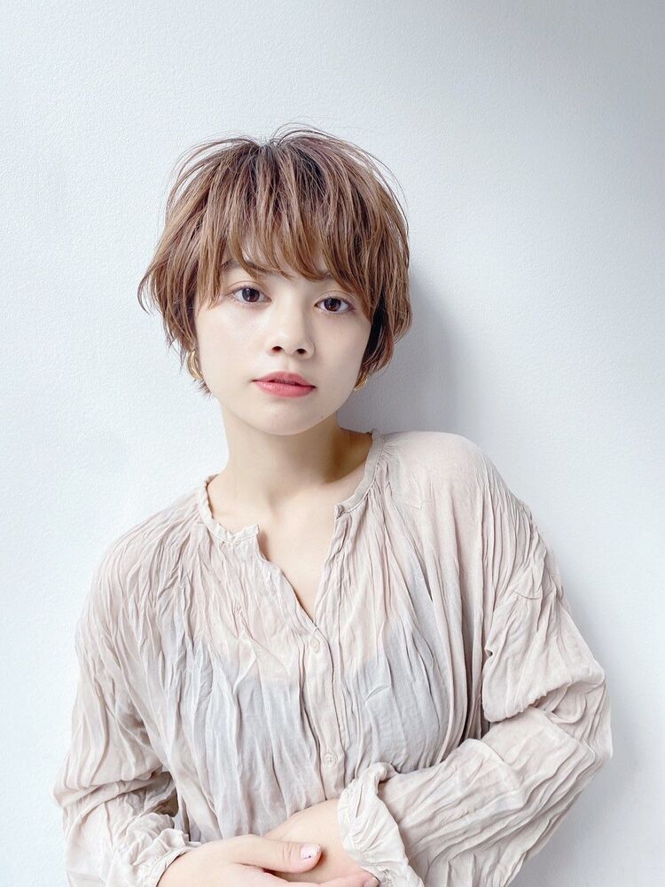 ベース顔さんが小顔にみえるひし形ショートヘア K Two Esola 池袋 ケーツーエソライケブクロ ふじいひかるの髪型 ヘアスタイル ヘアカタログ情報 Yahoo Beauty ヤフービューティー