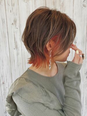 21年秋冬 ウルフボブ ミディアムの新着ヘアスタイル 髪型 ヘアアレンジ Yahoo Beauty