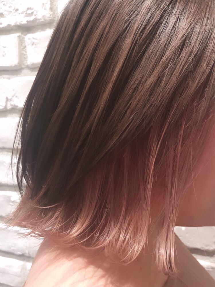 桜ピンク インナーカラー 西川龍也の髪型 ヘアスタイル ヘアカタログ情報 Yahoo Beauty ヤフービューティー
