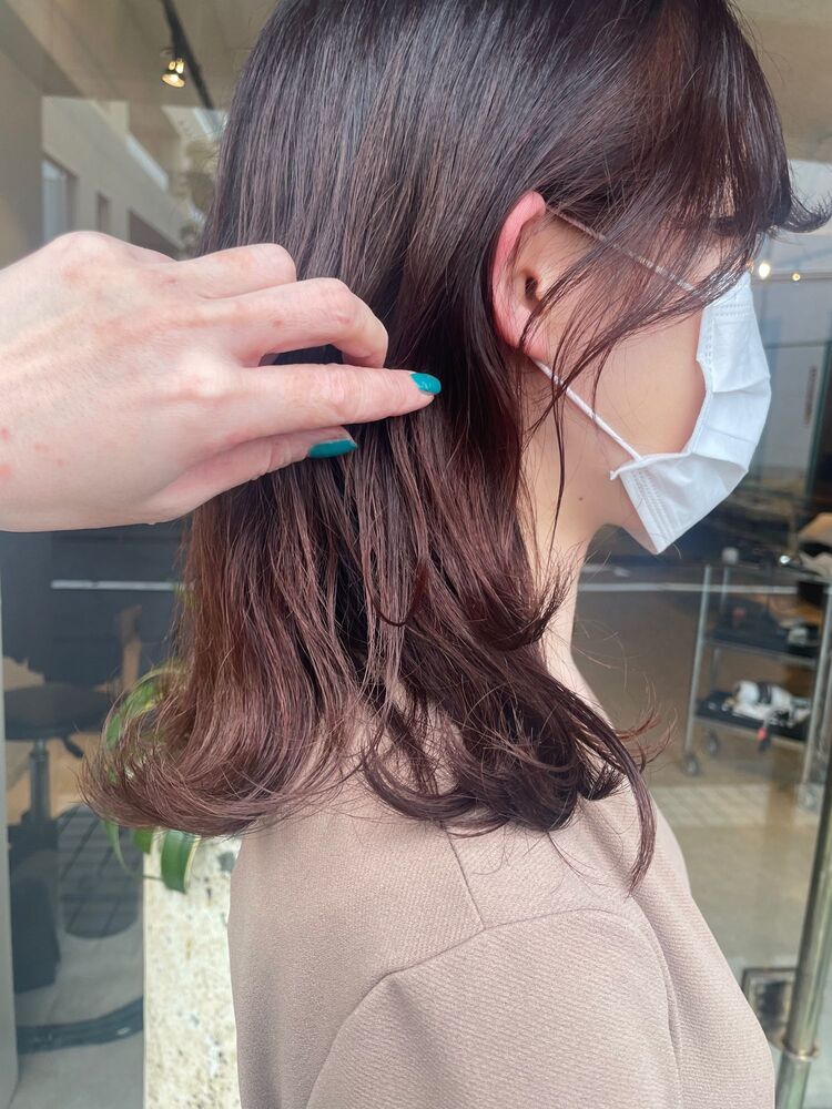 バイオレットブラウンカラー Rima表参道 Honokaの髪型 ヘアスタイル ヘアカタログ情報 Yahoo Beauty ヤフービューティー