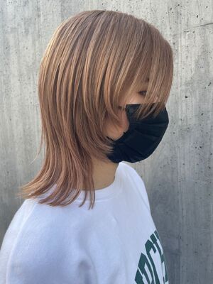 22年春 ウルフレイヤー ミディアムの人気ヘアスタイル 髪型 ヘアアレンジ Yahoo Beauty