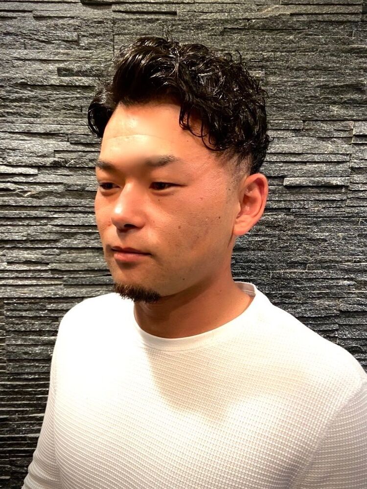 パーマ 73スタイル Premium Barber 表参道店 プレミアムバーバー オモテサンドウテン 張替朱里のヘアスタイル情報 Yahoo Beauty