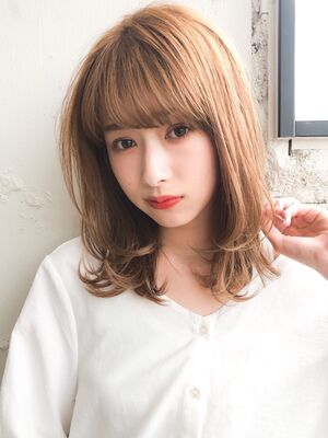 21年秋冬 ダブルバング ミディアムの新着ヘアスタイル 髪型 ヘアアレンジ Yahoo Beauty