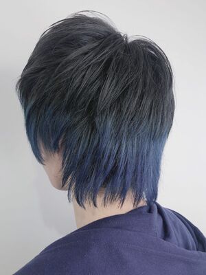 21年秋冬 メンズ ブルー系の新着ヘアスタイル 髪型 ヘアアレンジ Yahoo Beauty