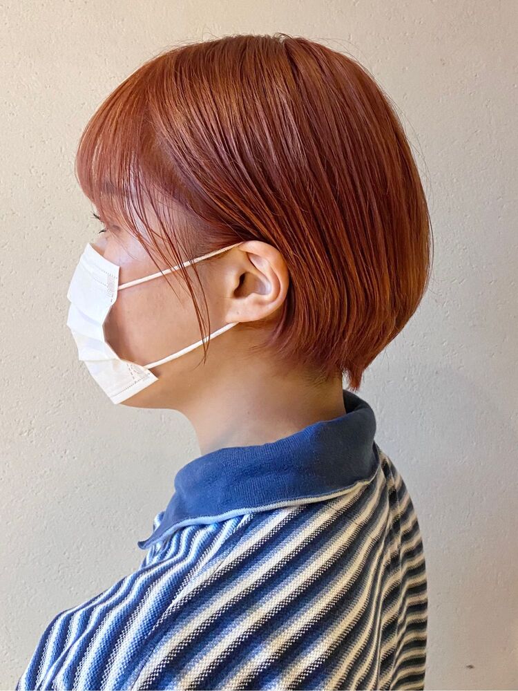 アプリコットオレンジ ピンクオレンジ ダブルカラー Acotto Labas アコット ラバス Wada ショート 柔らかカラーの髪型 ヘア スタイル ヘアカタログ情報 Yahoo Beauty ヤフービューティー