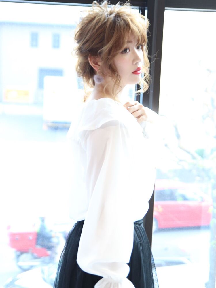おフェロハーフ編み込み サトシの髪型 ヘアスタイル ヘアカタログ情報 Yahoo Beauty ヤフービューティー
