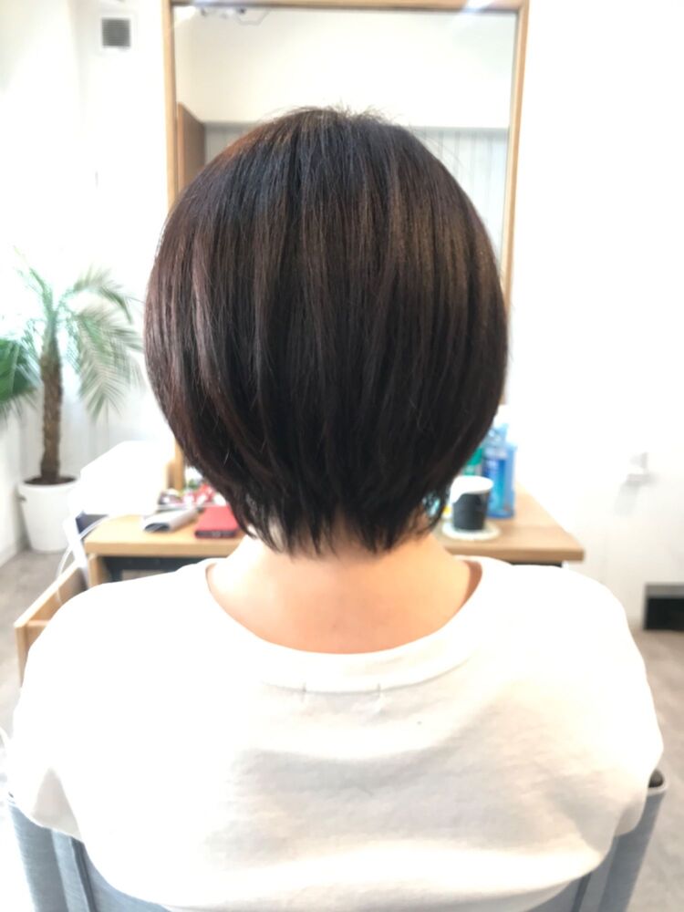 硬毛 剛毛でもok 全方位美しく見えるコンパクト前上がりボブ Hairluana Nao ヘアールアナ ナオ Hairluana Nao左納亮のヘアスタイル情報 Yahoo Beauty