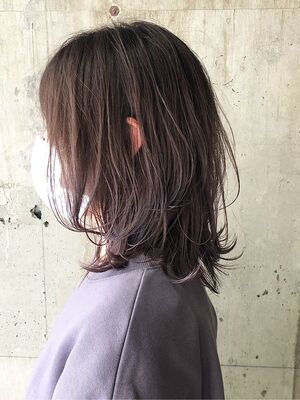 21年夏 ミディアムウルフの新着ヘアスタイル 髪型 ヘアアレンジ Yahoo Beauty