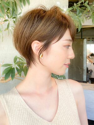 22年春 エレガント ショートの新着ヘアスタイル 髪型 ヘアアレンジ Yahoo Beauty