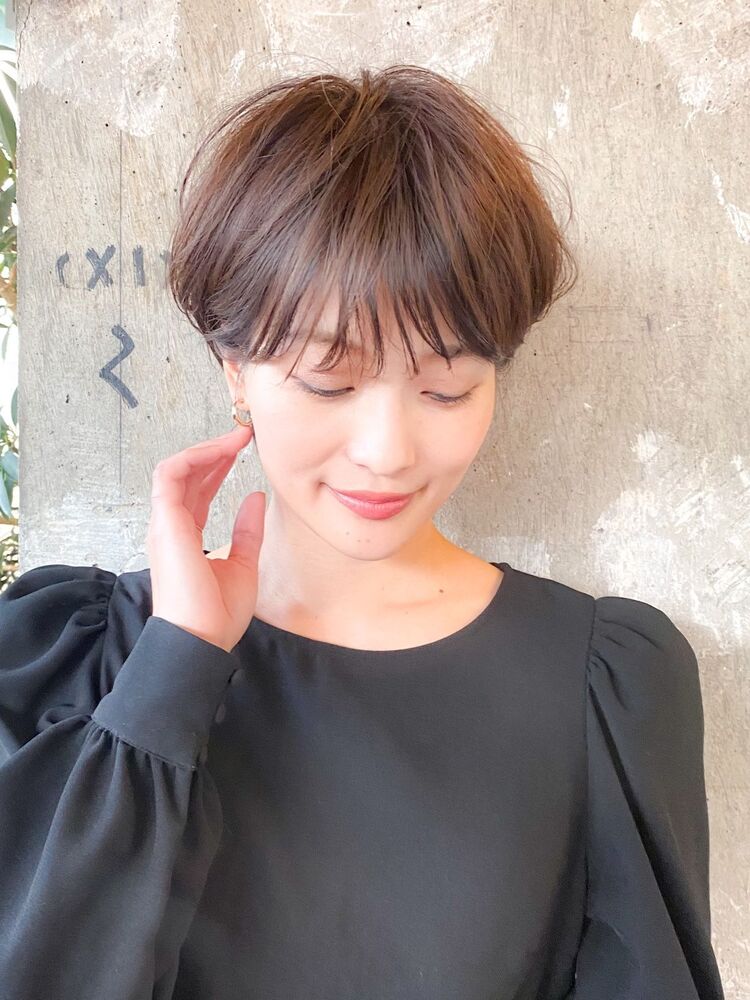 大人可愛いマッシュショートボブ ショートカット 30代40代50代 表参道 Circus By Beautrium表参道 サーカスバイビュートリアム オモテサンドウ 羽鳥 表参道ショートヘア美容師の髪型 ヘアスタイル ヘアカタログ情報 Yahoo Beauty ヤフービューティー