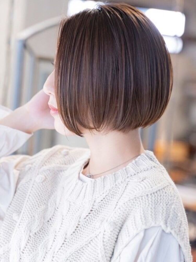 艶感ストレート ミニボブ Taylor テイラー Jun Taylor Keteのヘアスタイル情報 Yahoo Beauty