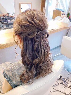 結婚式ヘアセット ロングの髪型 ヘアスタイル ヘアカタログ 人気順 Yahoo Beauty ヤフービューティー