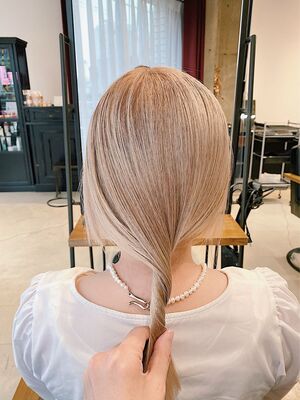 21年夏 ミルクティーの新着ヘアスタイル 髪型 ヘアアレンジ Yahoo Beauty