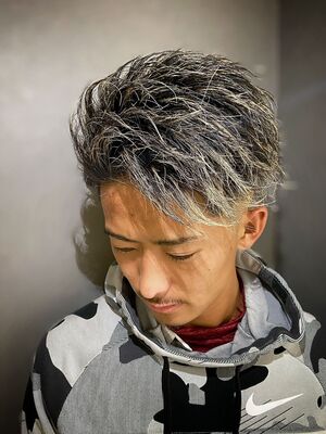 22年春 メンズ ガンメッシュ ミディアムの人気ヘアスタイル 髪型 ヘアアレンジ Yahoo Beauty