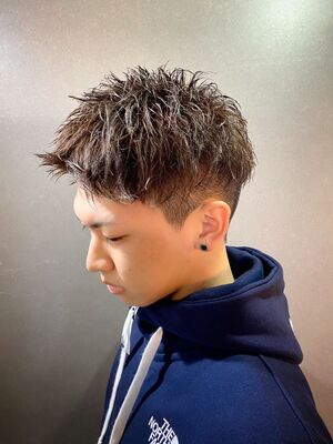 21年春夏 メンズ アシメ アシンメトリーバングの新着ヘアスタイル 髪型 ヘアアレンジ Yahoo Beauty