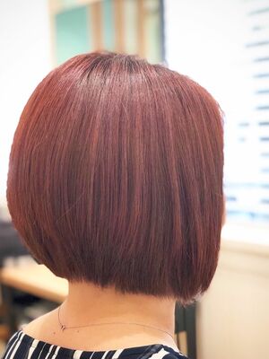 レッド系の新着ヘアスタイル 髪型 ヘアアレンジ Yahoo Beauty