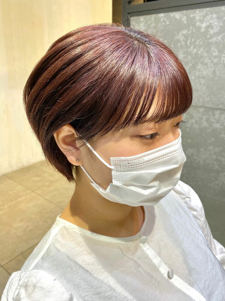 暗めピンクブラウン Bico ビコ アサイリナのヘアスタイル情報 Yahoo Beauty