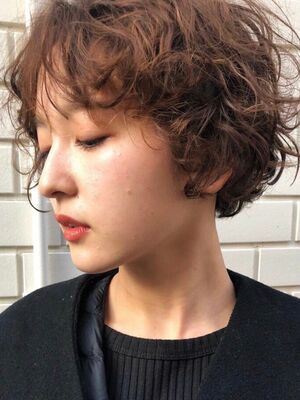 毛先パーマ ミディアムの髪型 ヘアスタイル ヘアカタログ 人気順 2ページ目 Yahoo Beauty ヤフービューティー