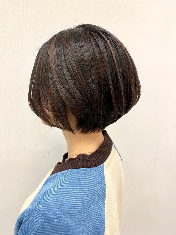 クールな前下がりボブ 青地美月のヘアスタイル情報 Yahoo Beauty