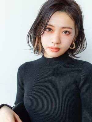 21年秋冬 韓国ボブの新着ヘアスタイル 髪型 ヘアアレンジ Yahoo Beauty