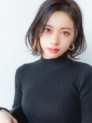 韓国ヘア ミディアムの髪型 ヘアスタイル ヘアカタログ 人気順 Yahoo Beauty ヤフービューティー