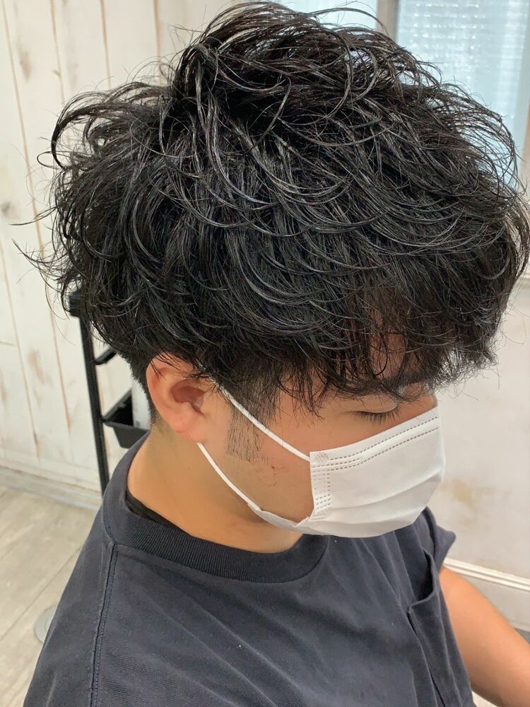 メンズ無造作パーマ 無造作のスパイラルパーマで簡単スタイリング Allys Hair青山 若井のヘアスタイル情報 Yahoo Beauty