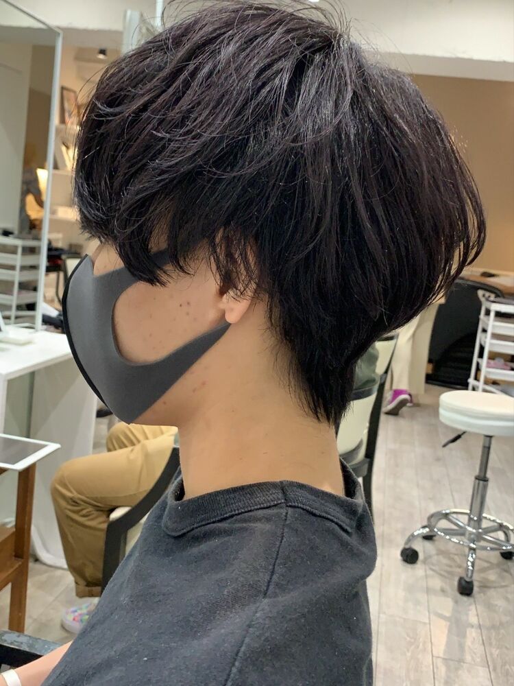 メンズマッシュウルフ 刈り上げなしマッシュ Allys Shibuya 若井のヘアスタイル情報 Yahoo Beauty
