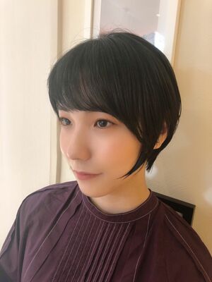 年秋冬 黒髪ショートの新着ヘアスタイル 髪型 ヘアアレンジ Yahoo Beauty