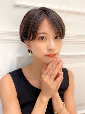 2021年秋冬 長め前髪 ショートの新着ヘアスタイル 髪型 ヘアアレンジ Yahoo Beauty
