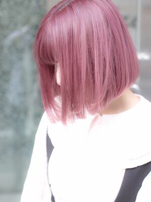 ピンク ショート ｋａｉｌ ａｒａｙａのヘアスタイル情報 Yahoo Beauty