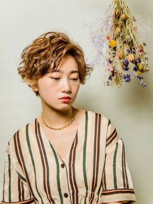 21年夏 くせ毛風パーマの新着ヘアスタイル 髪型 ヘアアレンジ Yahoo Beauty