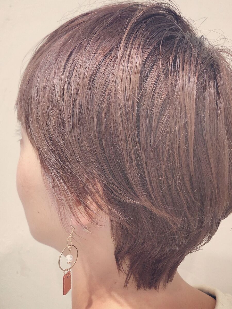 ベビーピンクアッシュショート Shinのヘアスタイル情報 Yahoo Beauty