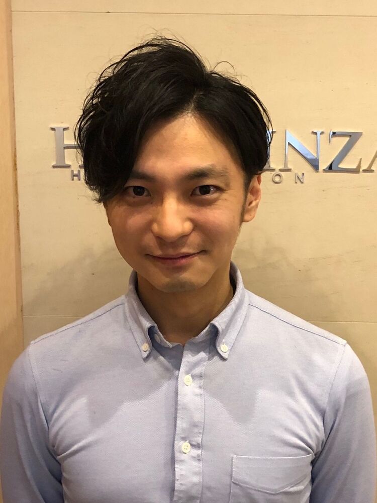 ツーブロック七三アップスパイラルパーマスタイル Hiro Ginza 銀座本店 ヒロギンザ ギンザホンテン はかごし かずやのヘアスタイル情報 Yahoo Beauty