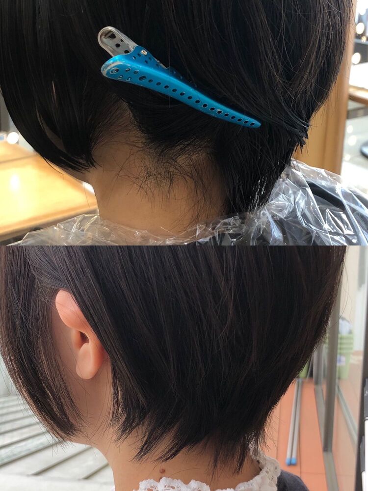 襟足浮く方も安心お手入れ楽チンショート Atoz大船 アズ オオフナ 安齋耕平のヘアスタイル情報 Yahoo Beauty