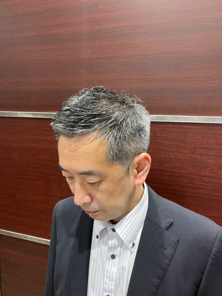 王道ベリーショート 50代 60代 神田 理容室 美容室 バーバー Hiro Ginza 神田店 ヒロギンザ カンダテン 中原 滉太の髪型 ヘアスタイル ヘアカタログ情報 Yahoo Beauty ヤフービューティー