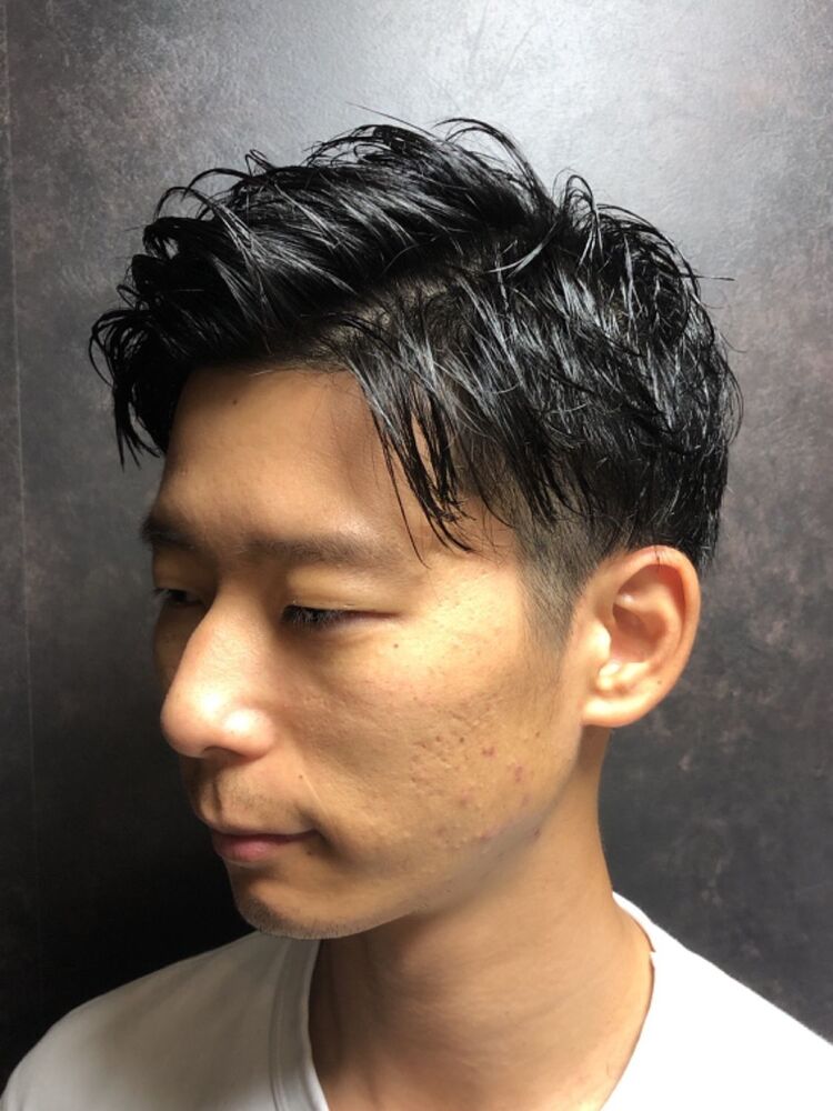 ビジネス73ショート 神田 理容室 美容室 代 30代メンズショート Hiro Ginza 神田店 ヒロギンザ カンダテン 中原 滉太の髪型 ヘアスタイル ヘアカタログ情報 Yahoo Beauty ヤフービューティー