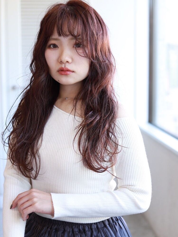 動きのあるセミロングフェミニンスタイル Soy Kufu ソイクフ 似合わせカットが得意 植野義久の髪型 ヘアスタイル ヘアカタログ情報 Yahoo Beauty ヤフービューティー