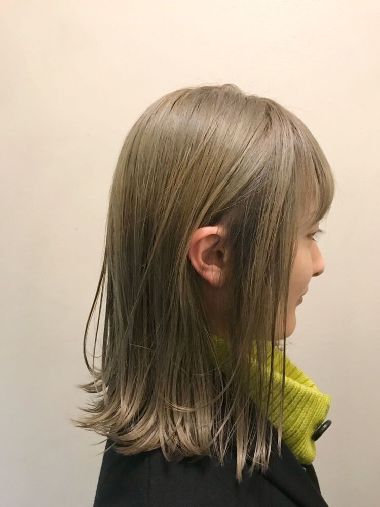 ハイトーングレーベージュカラー Mint ミント Yukihiroのヘアスタイル情報 Yahoo Beauty