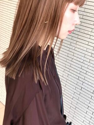 21年夏 パッツン ミディアムの新着ヘアスタイル 髪型 ヘアアレンジ Yahoo Beauty