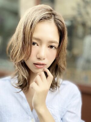 21年春夏 長め前髪の新着ヘアスタイル 髪型 ヘアアレンジ Yahoo Beauty