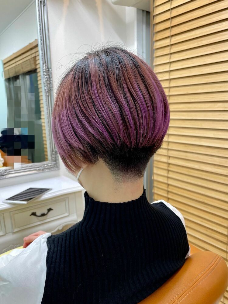 襟足刈り上げショートボブ Noa Hair Relax ノア ヘアーリラックス 井上麻衣の髪型 ヘアスタイル ヘアカタログ情報 Yahoo Beauty ヤフービューティー