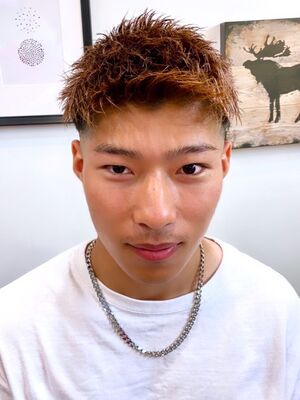 メンズ 茶髪 ベリーショートの髪型 ヘアスタイル ヘアカタログ 人気順 Yahoo Beauty ヤフービューティー